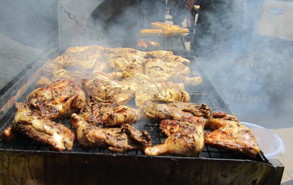 jerk chicken photograph by Sarah Airey